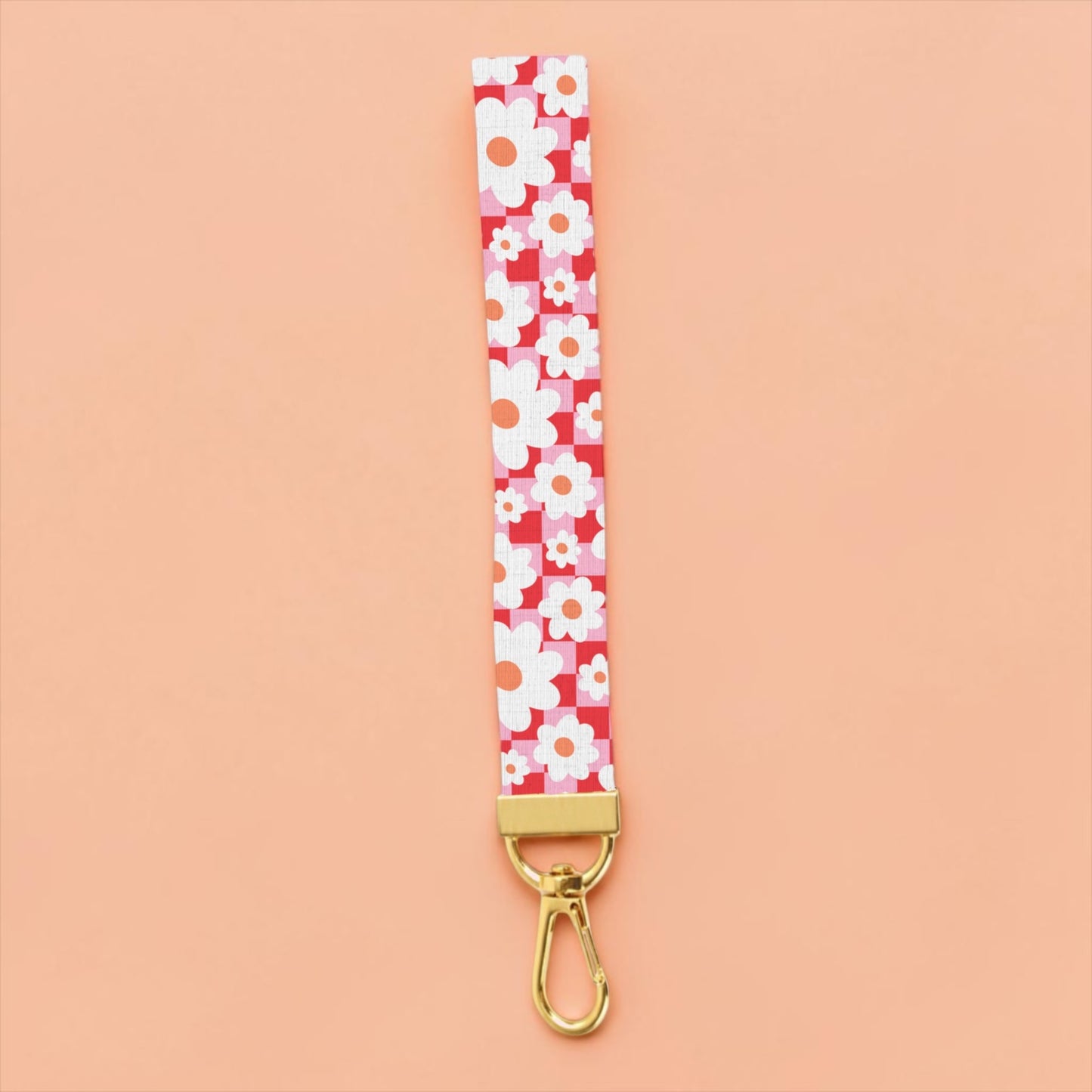 Retro Valentine Lanyard Wristlet