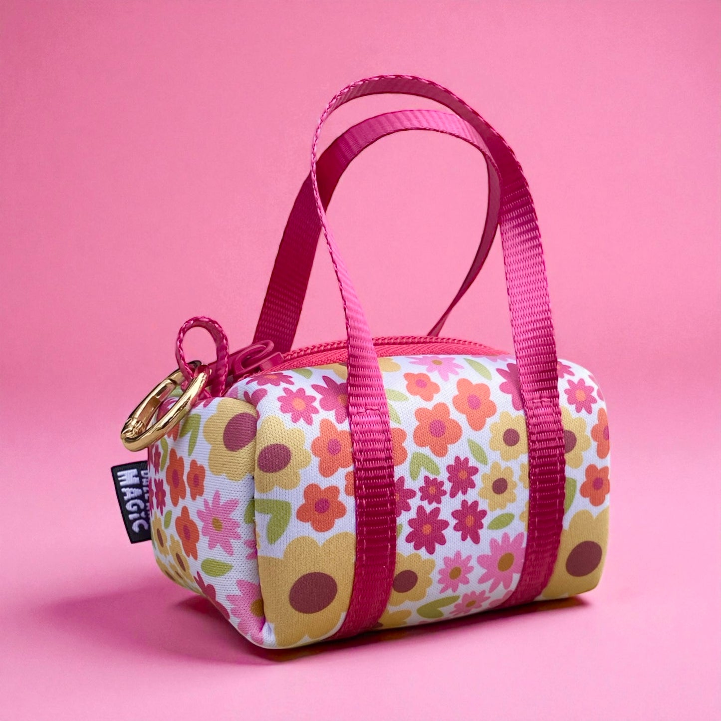 Fallin’ Florals Mini Bag Charm