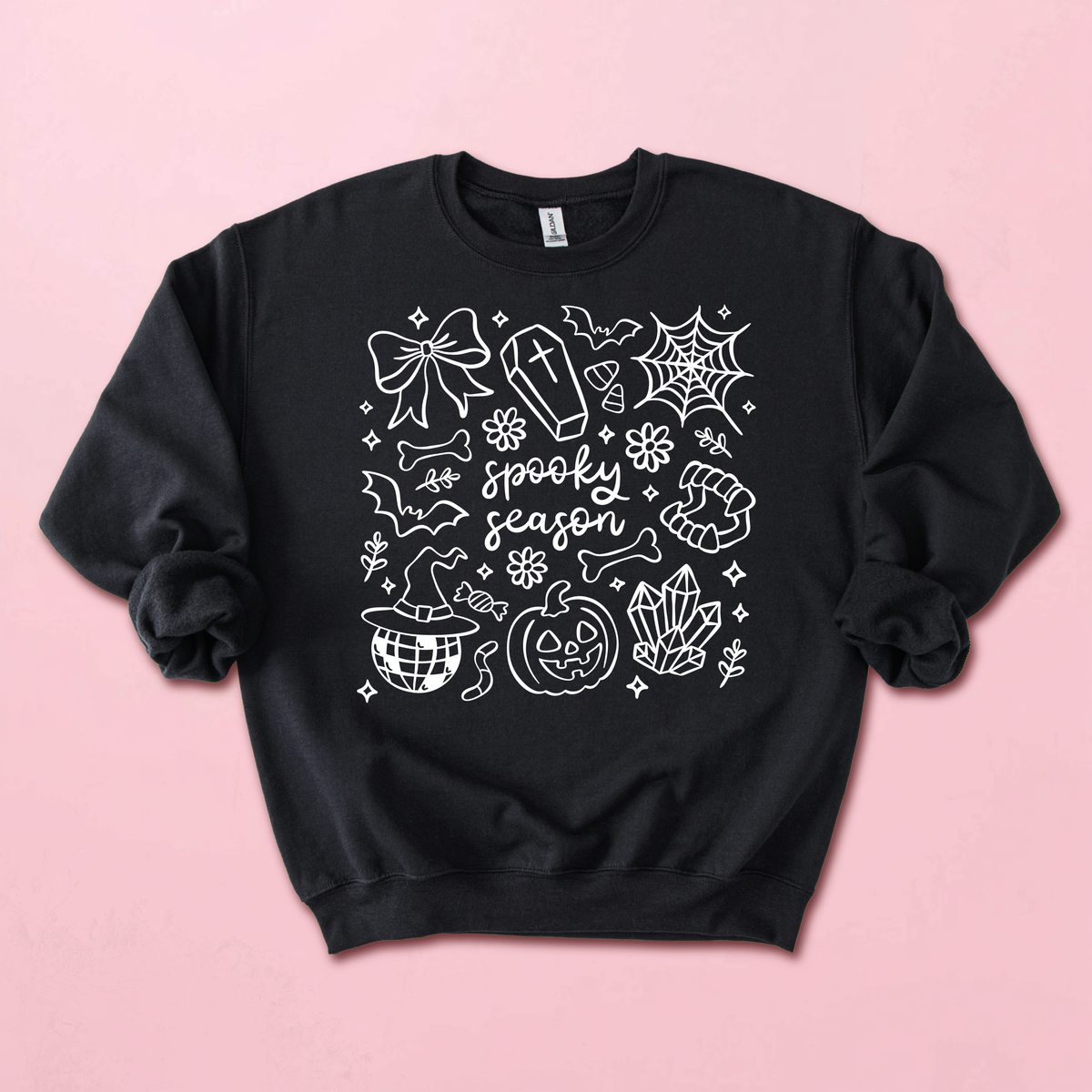 Spooky Season Black Sweatshirt