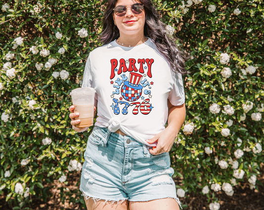 Party Like It’s 1776 White Tee