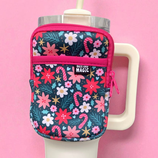 Chic Christmas Tumbler Pouch
