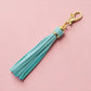 Malachite Green Tassel Keychain