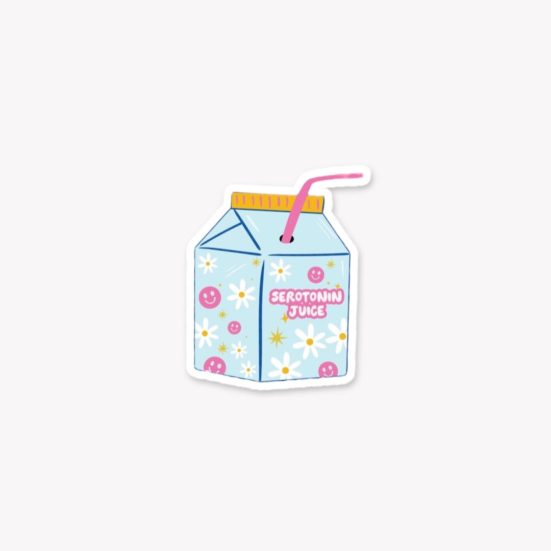 Serotonin Juice Sticker