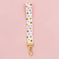 Funky Dots Lanyard Wristlet