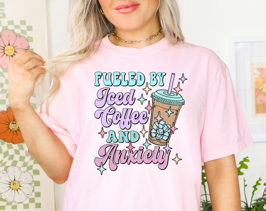 Iced Coffee And Anxiety Blossom Tee