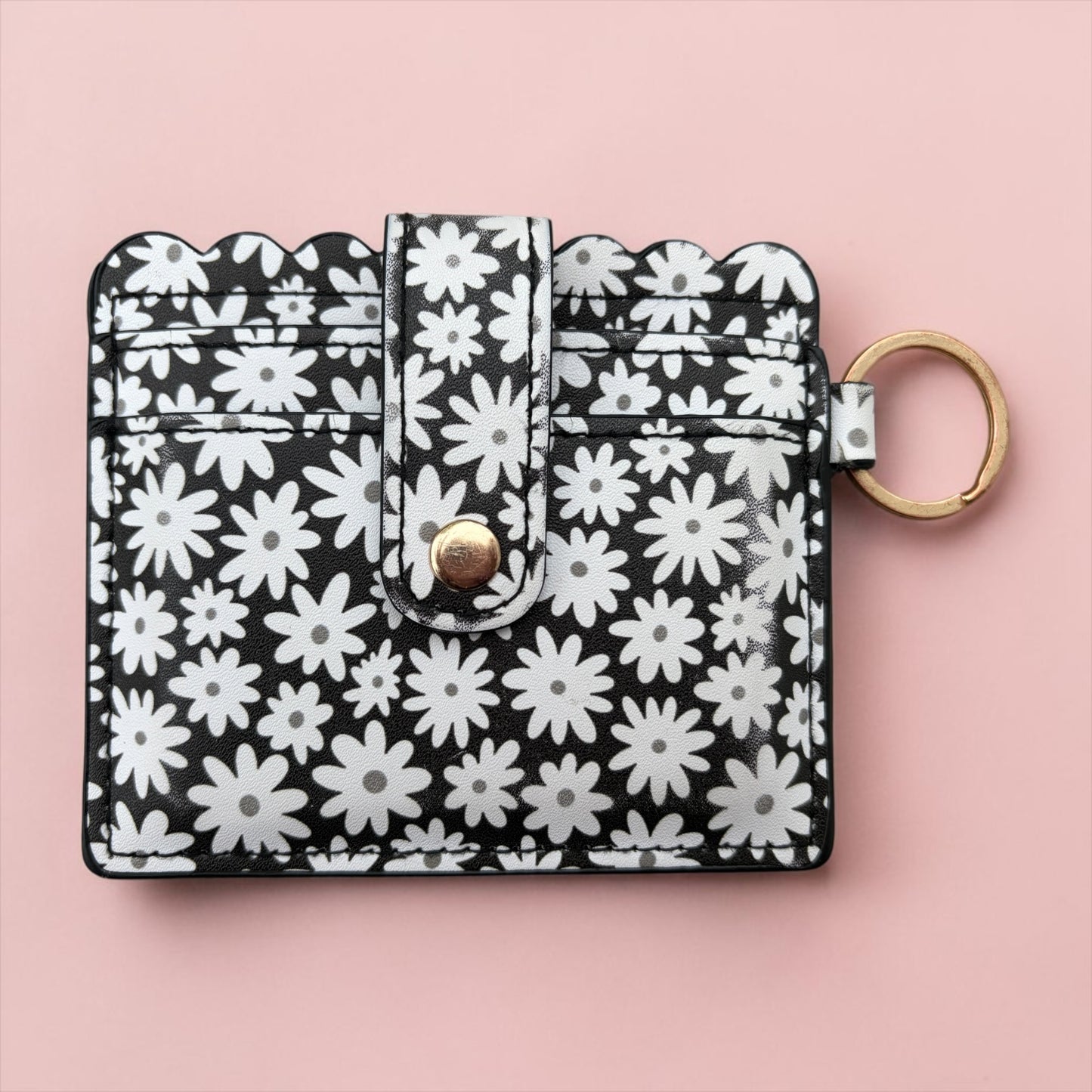 Daisy Daze Wallet Keychain