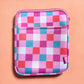 Pastel Checkered Small Tablet Sleeve