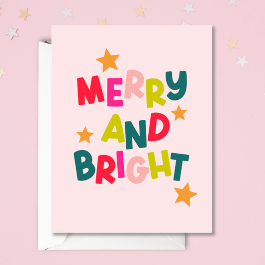 Merry & Bright Christmas Card