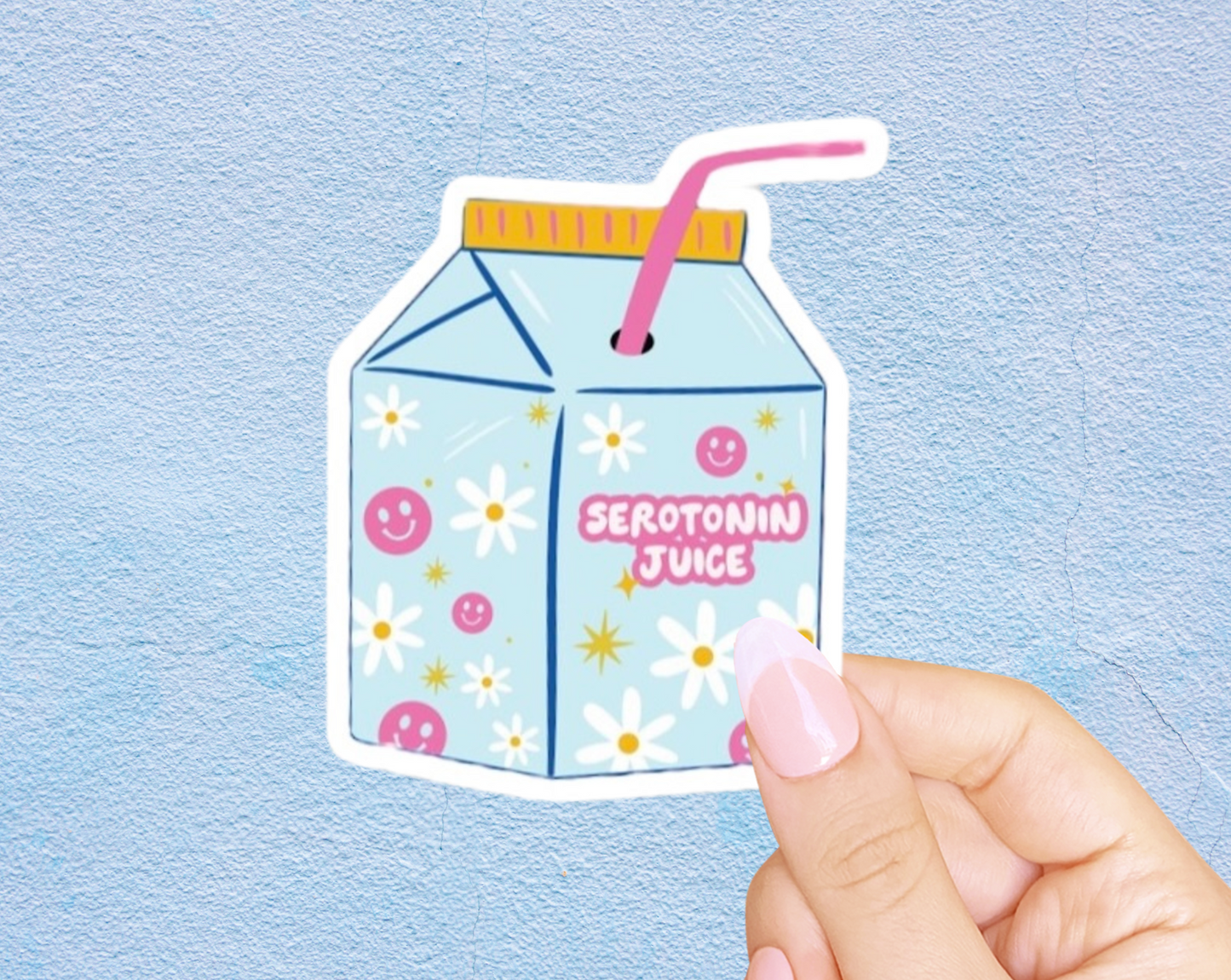 Serotonin Juice Sticker