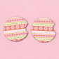 Striped Florals Car Coasters