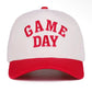 Red Game Day Canvas Cap