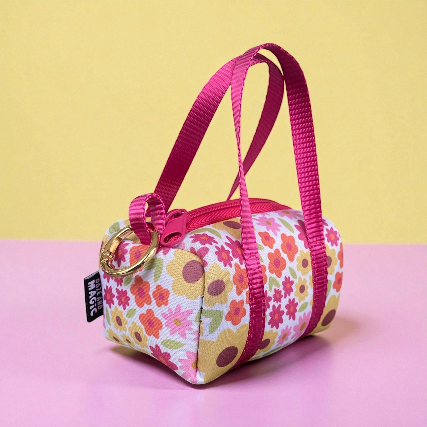 Fallin’ Florals Mini Bag Charm