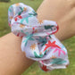 Christmas Stars Satin Scrunchie