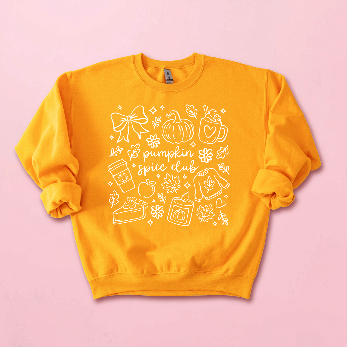 Pumpkin Spice Club Gold Sweatshirt