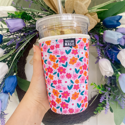Garden Party Iced Coffee Sleeve